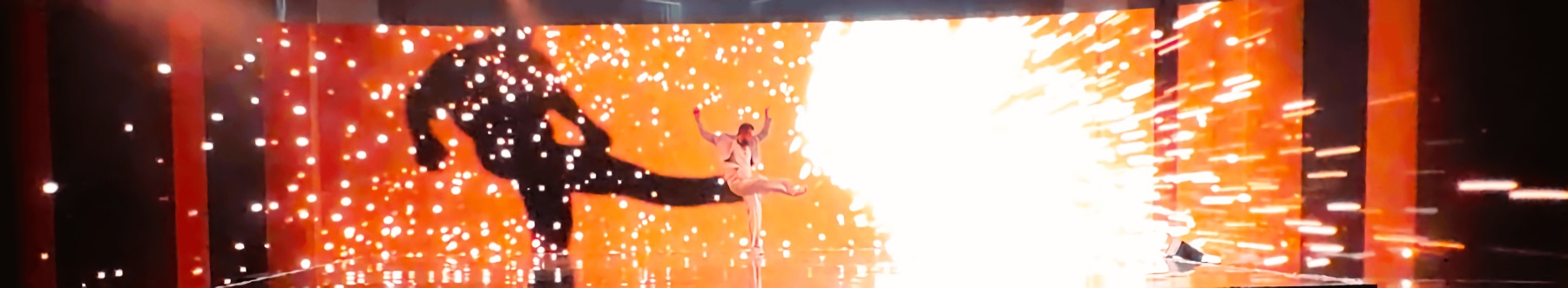 Fire, Sparks and Data Theme - ready multimedia show
